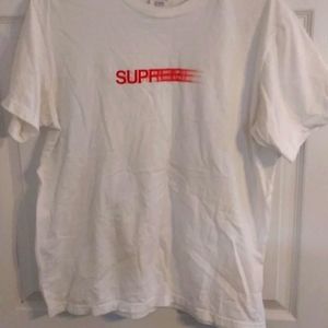 Medium Tee White smeared Supreme